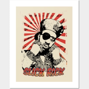 Slick Rick 80s Retro Vintage Aesthetic Posters and Art